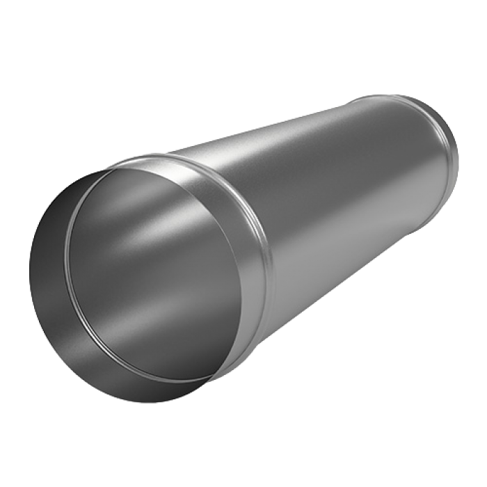 Воздуховод ф100 0,5м (труба) из оцинкованной стали